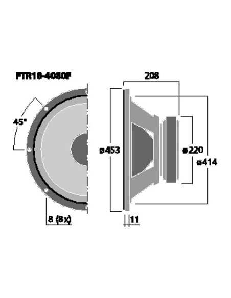 Difuzor CELESTION TRUVOX-1020