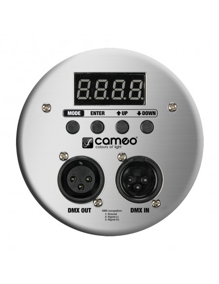 Cameo Led PAR 56 CAN - 9 x 3 W TRI - Silver