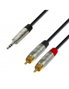 Cablu jack (3.5) 2xRCA 0.9 m