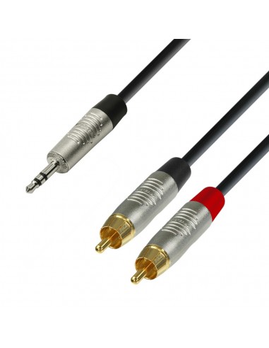 Cablu jack (3.5) 2xRCA 0.9 m