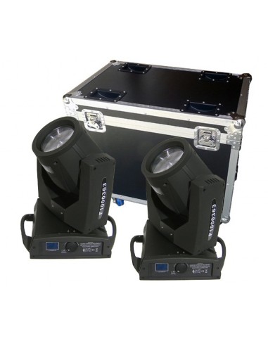 MovingHead Flash FL-202 + Case transport