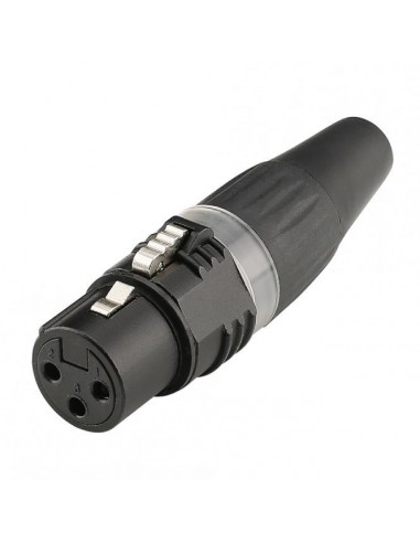 Mufa XLR Hicon HI X3CF BLK Mama