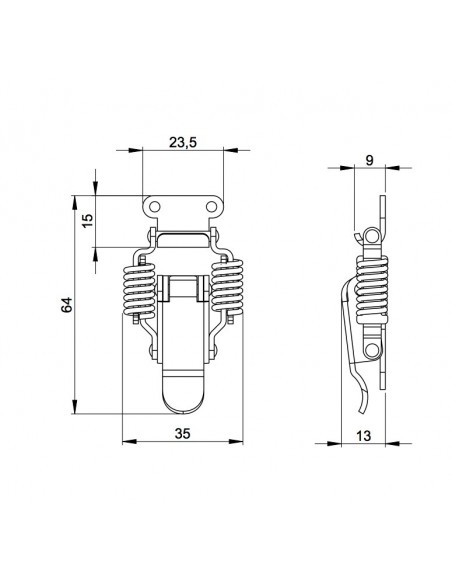 Adam Hall 1618 - Drawbolt