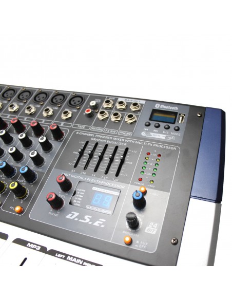 DSE MIX40USB - mixer amplificat