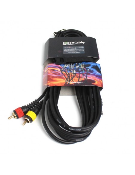 Cablu profesional JACK (3,5mm)  2xRCA - 3m