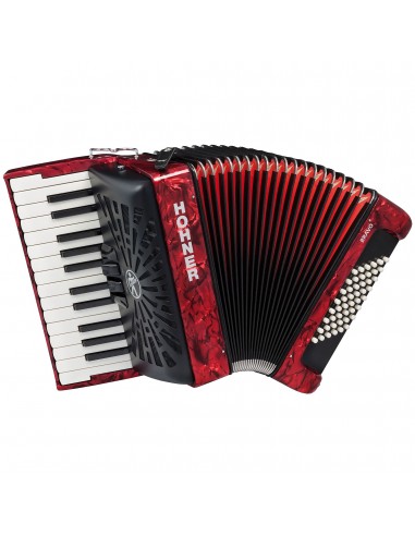 Hohner Bravo II 48 Red silent key