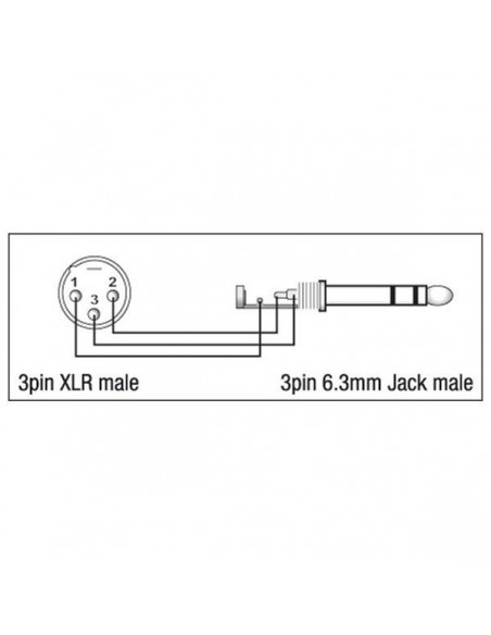 DAP XGA28 XLR - JACK STEREO