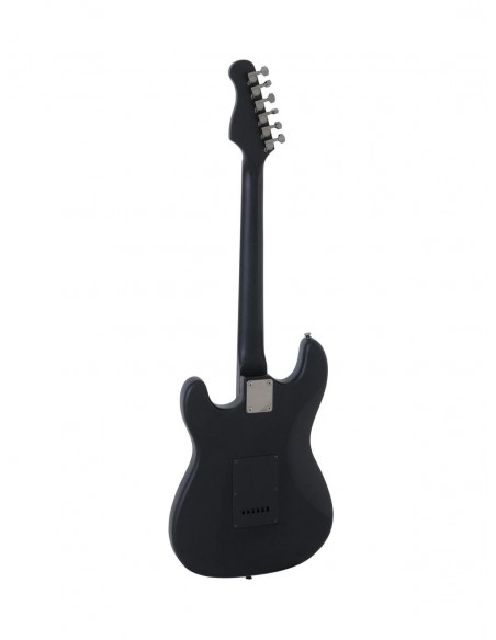 Dimavery ST-312 E-Guitar, satin black