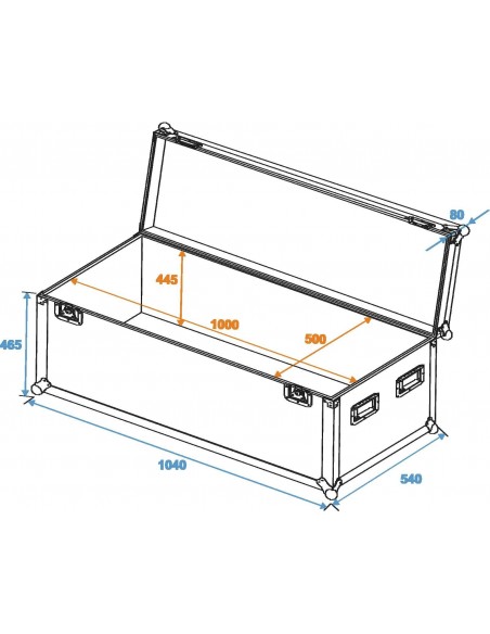 Universal Case Pro 100x50x50cm