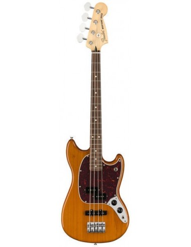 Fender Mustang Bass PJ Aged Natural