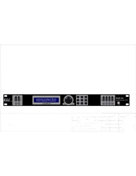 Crossover -procesor sunet DS24