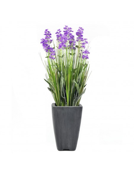 EUROPALMS Lavanda, planta artificiala, violet, in ghiveci, 45cm