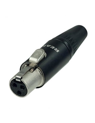 Neutrik Rean RT3FC-B Mini XLR 3pin