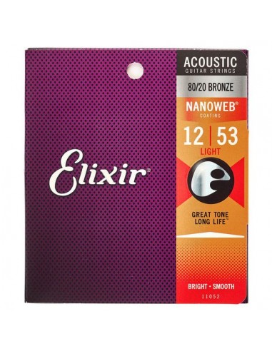 Elixir Nanoweb Light Acoustic