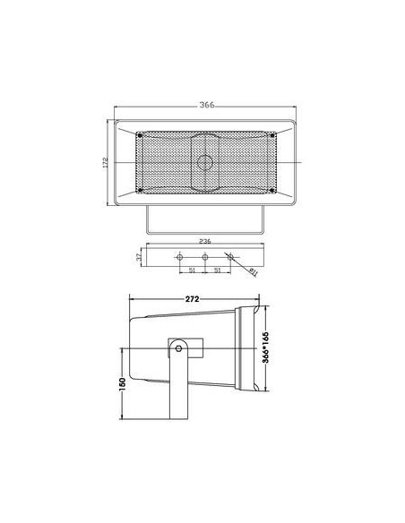 Goarna Omnitronic HS-50 PA