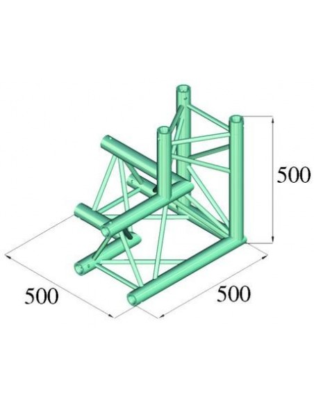 ALUTRUSS TRILOCK 6082AC-21 - Unghi 90°