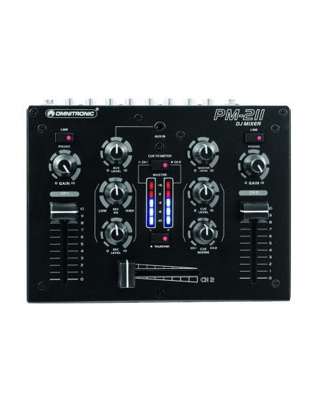 Mixer Dj Omnitronic PM-211P USB