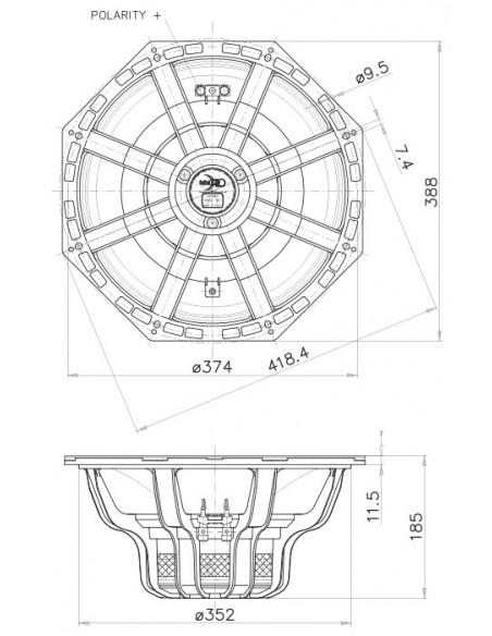 Difuzor FaitalPRO 15FH520