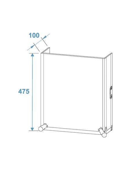 Special combo case LS5 laptop desk,10 U